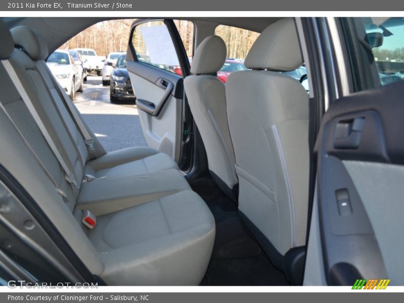 Titanium Silver / Stone 2011 Kia Forte EX