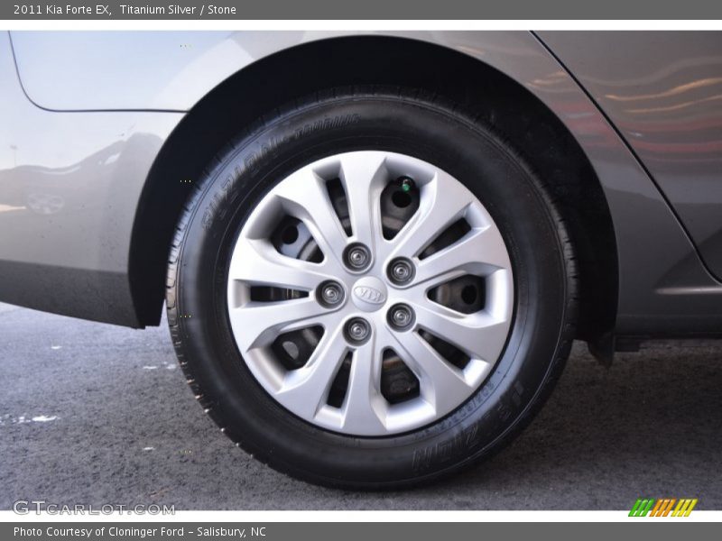 Titanium Silver / Stone 2011 Kia Forte EX
