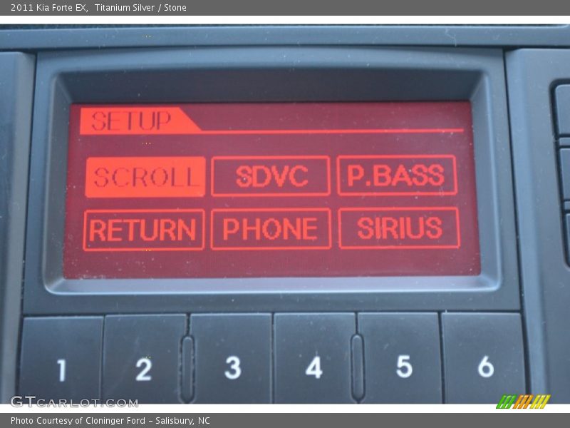 Titanium Silver / Stone 2011 Kia Forte EX