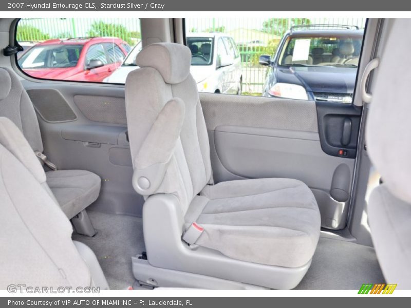 Stardust Silver / Gray 2007 Hyundai Entourage GLS