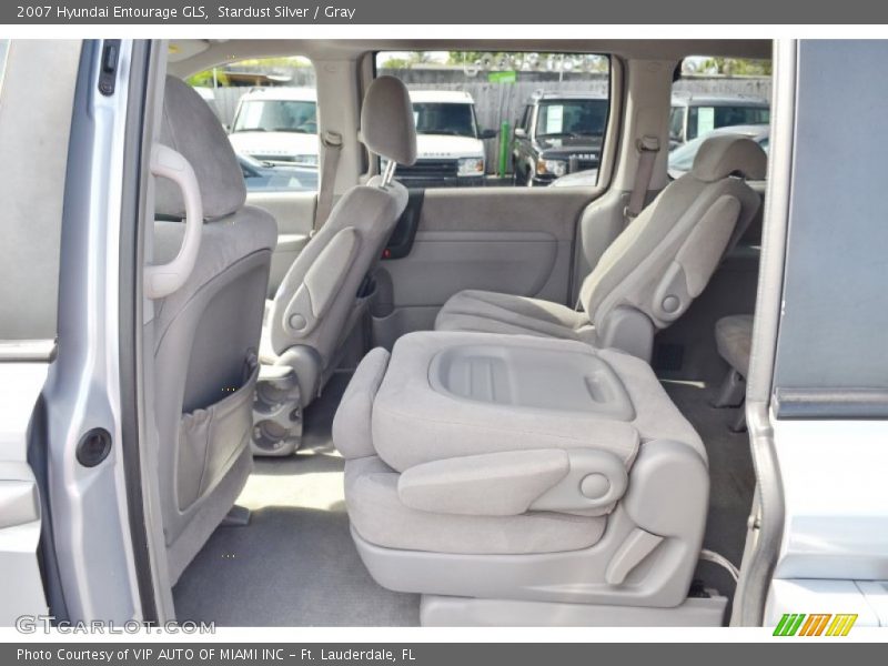 Stardust Silver / Gray 2007 Hyundai Entourage GLS