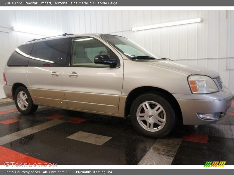 Arizona Beige Metallic / Pebble Beige 2004 Ford Freestar Limited