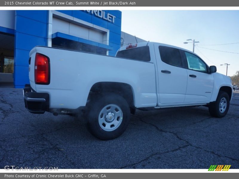 Summit White / Jet Black/Dark Ash 2015 Chevrolet Colorado WT Crew Cab