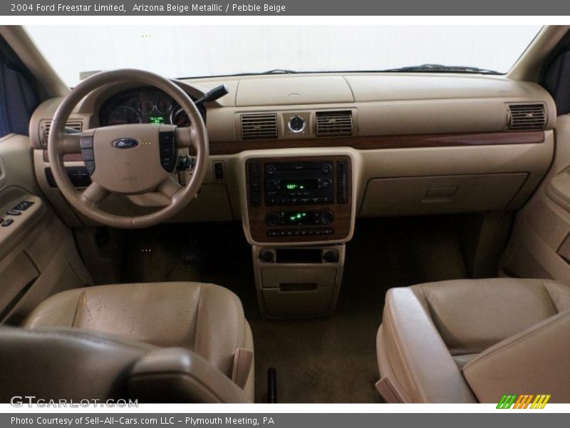 Arizona Beige Metallic / Pebble Beige 2004 Ford Freestar Limited