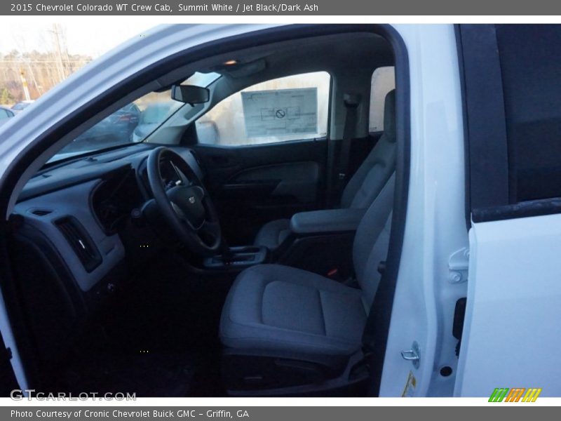 Summit White / Jet Black/Dark Ash 2015 Chevrolet Colorado WT Crew Cab