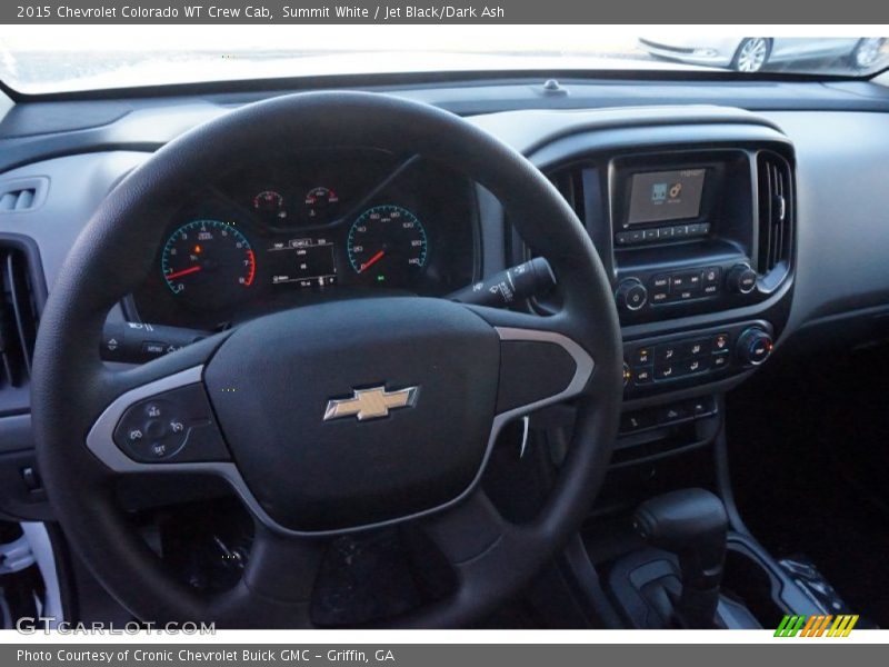 Summit White / Jet Black/Dark Ash 2015 Chevrolet Colorado WT Crew Cab