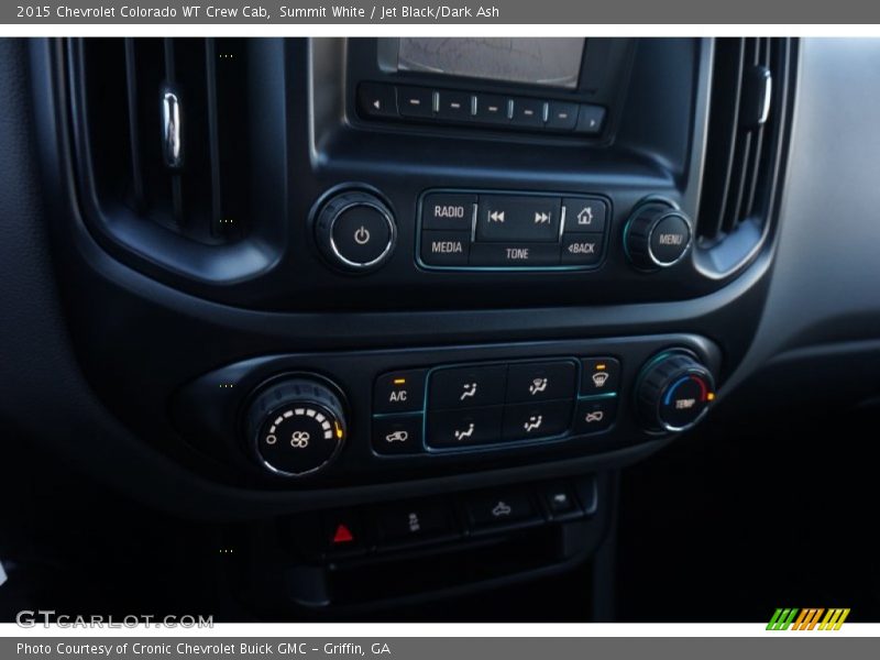 Summit White / Jet Black/Dark Ash 2015 Chevrolet Colorado WT Crew Cab