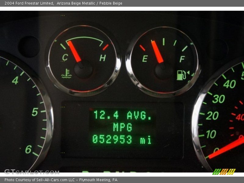 Arizona Beige Metallic / Pebble Beige 2004 Ford Freestar Limited