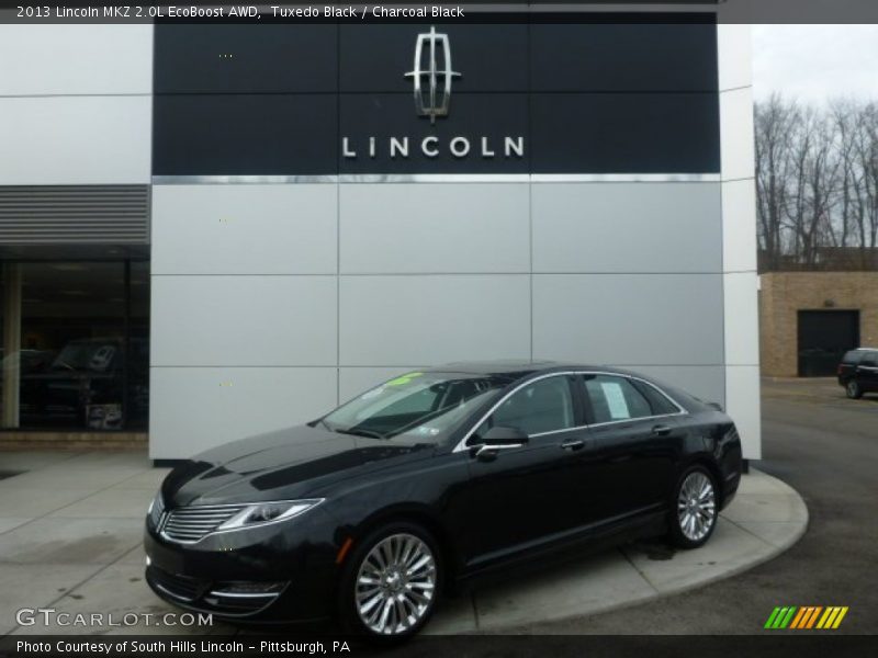 Tuxedo Black / Charcoal Black 2013 Lincoln MKZ 2.0L EcoBoost AWD
