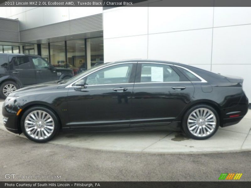 Tuxedo Black / Charcoal Black 2013 Lincoln MKZ 2.0L EcoBoost AWD