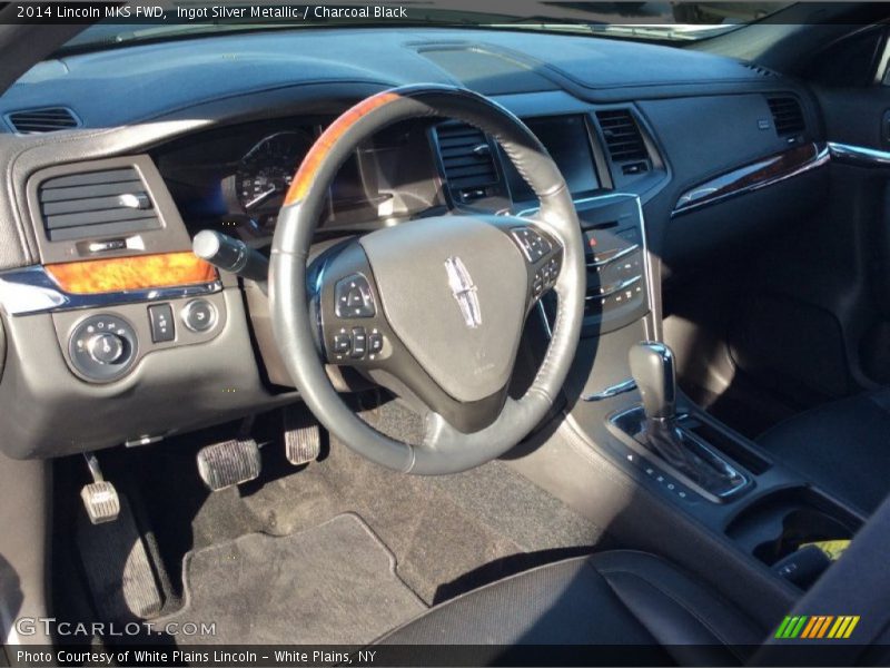 Ingot Silver Metallic / Charcoal Black 2014 Lincoln MKS FWD