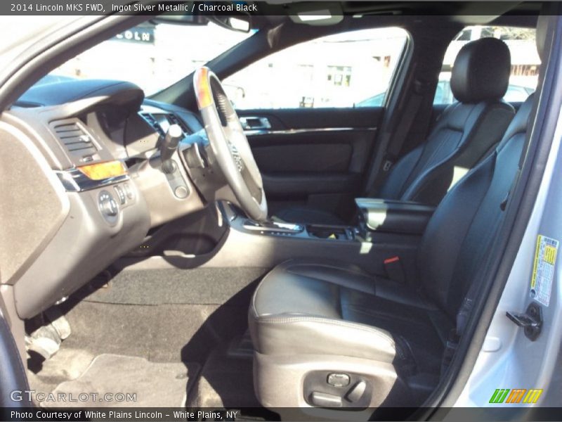 Ingot Silver Metallic / Charcoal Black 2014 Lincoln MKS FWD
