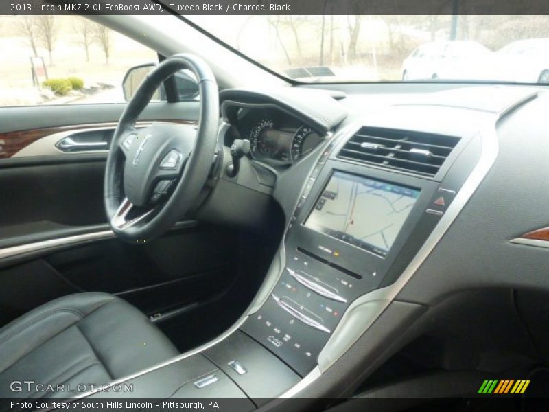 Tuxedo Black / Charcoal Black 2013 Lincoln MKZ 2.0L EcoBoost AWD