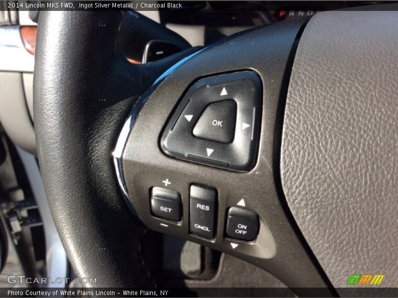 Ingot Silver Metallic / Charcoal Black 2014 Lincoln MKS FWD