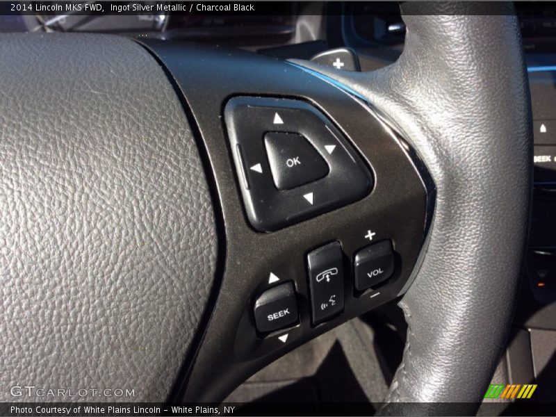 Ingot Silver Metallic / Charcoal Black 2014 Lincoln MKS FWD
