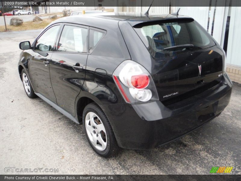 Jet Black Metallic / Ebony 2009 Pontiac Vibe