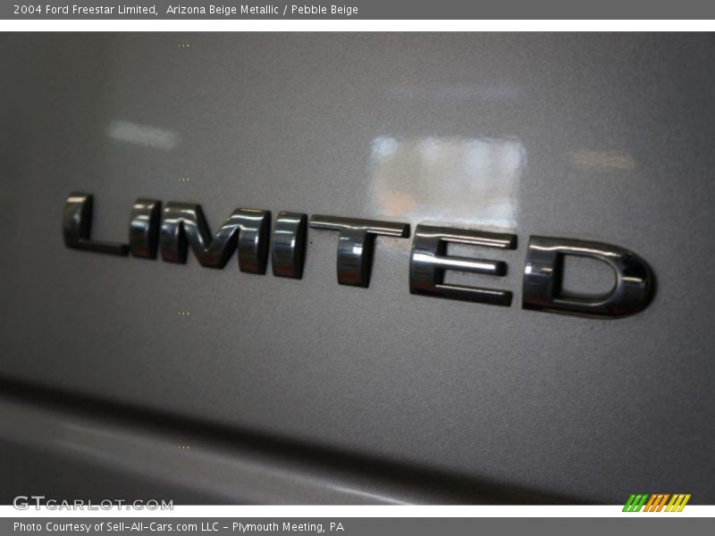Arizona Beige Metallic / Pebble Beige 2004 Ford Freestar Limited