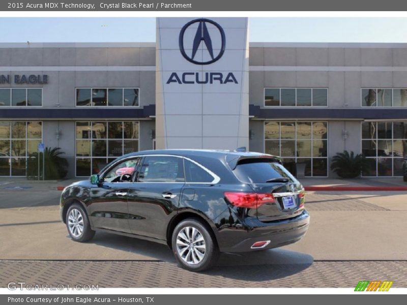 Crystal Black Pearl / Parchment 2015 Acura MDX Technology
