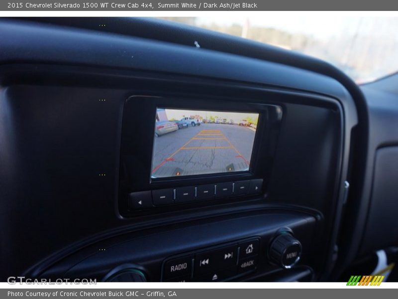 Summit White / Dark Ash/Jet Black 2015 Chevrolet Silverado 1500 WT Crew Cab 4x4