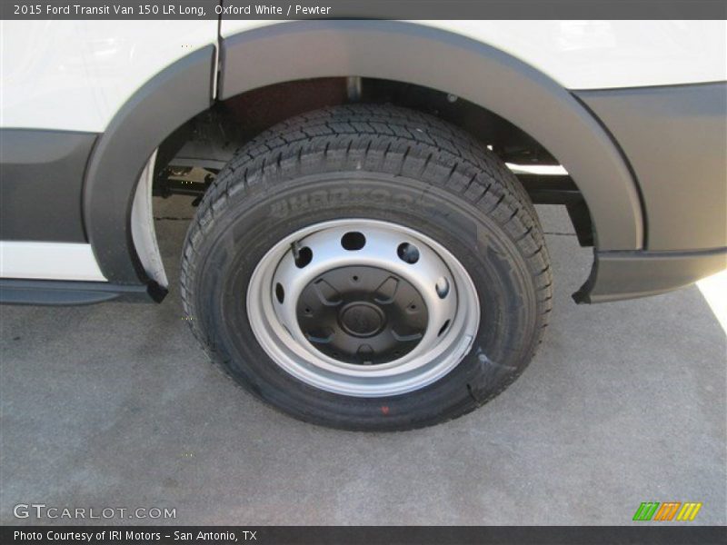 Oxford White / Pewter 2015 Ford Transit Van 150 LR Long