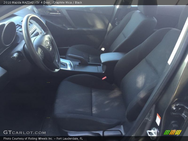 Graphite Mica / Black 2010 Mazda MAZDA3 i SV 4 Door