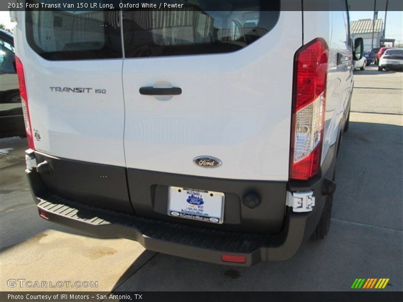 Oxford White / Pewter 2015 Ford Transit Van 150 LR Long