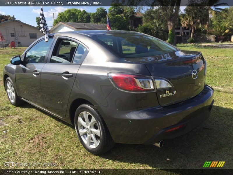 Graphite Mica / Black 2010 Mazda MAZDA3 i SV 4 Door