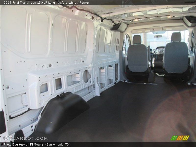 Oxford White / Pewter 2015 Ford Transit Van 150 LR Long
