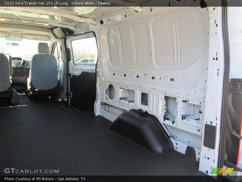 Oxford White / Pewter 2015 Ford Transit Van 150 LR Long