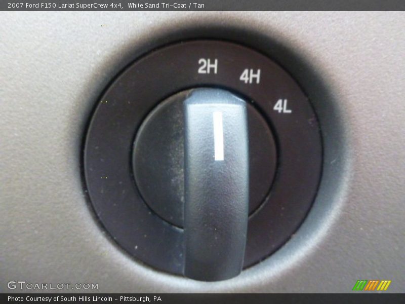 White Sand Tri-Coat / Tan 2007 Ford F150 Lariat SuperCrew 4x4