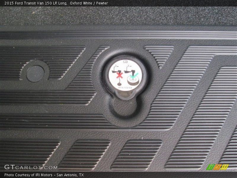 Oxford White / Pewter 2015 Ford Transit Van 150 LR Long