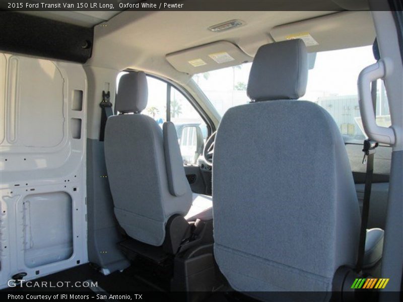 Oxford White / Pewter 2015 Ford Transit Van 150 LR Long