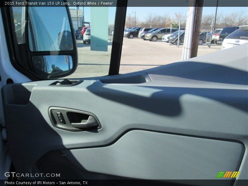 Oxford White / Pewter 2015 Ford Transit Van 150 LR Long