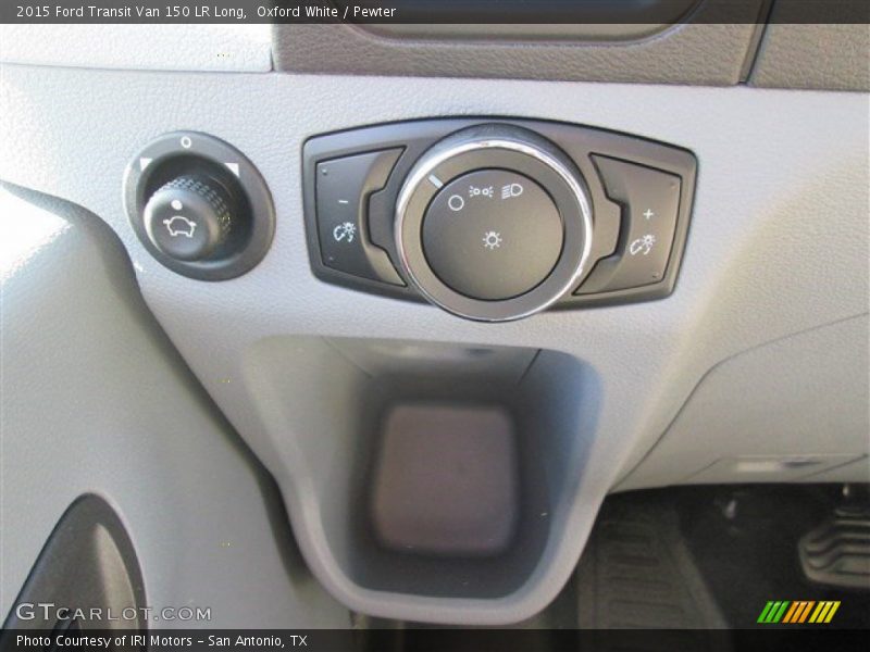 Oxford White / Pewter 2015 Ford Transit Van 150 LR Long