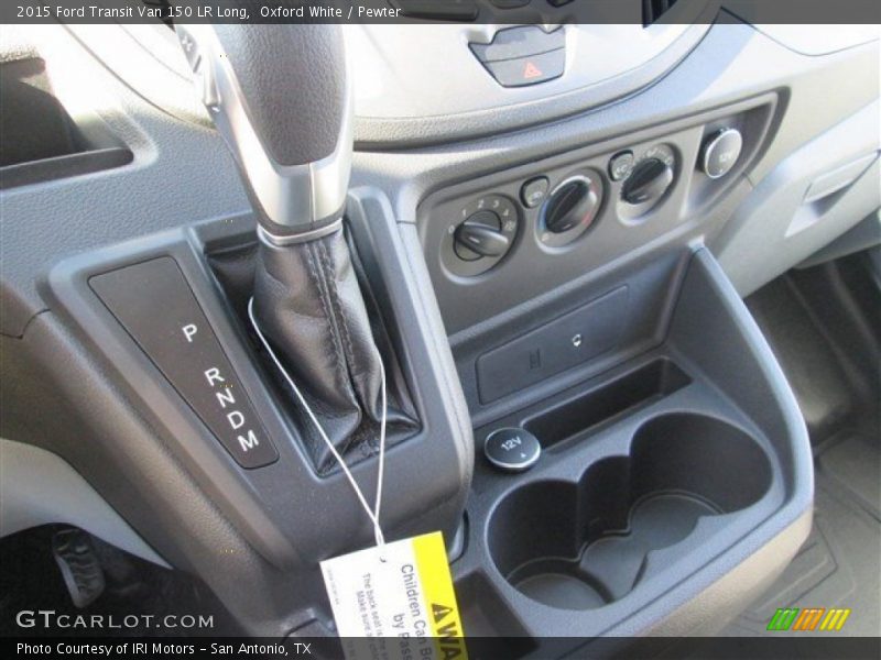 Oxford White / Pewter 2015 Ford Transit Van 150 LR Long