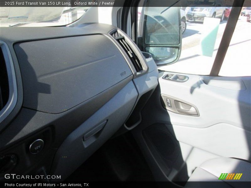 Oxford White / Pewter 2015 Ford Transit Van 150 LR Long