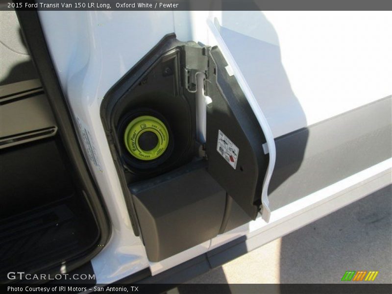 Oxford White / Pewter 2015 Ford Transit Van 150 LR Long