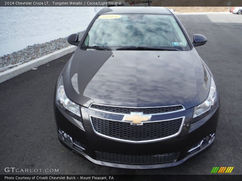 Tungsten Metallic / Cocoa/Light Neutral 2014 Chevrolet Cruze LT
