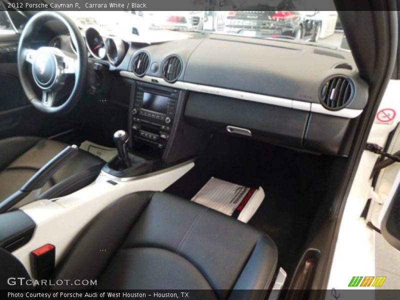 Carrara White / Black 2012 Porsche Cayman R