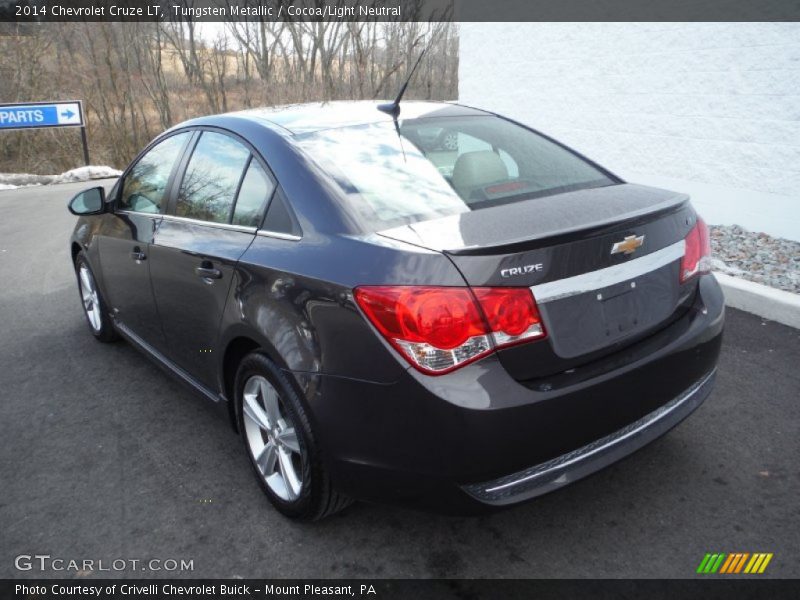 Tungsten Metallic / Cocoa/Light Neutral 2014 Chevrolet Cruze LT