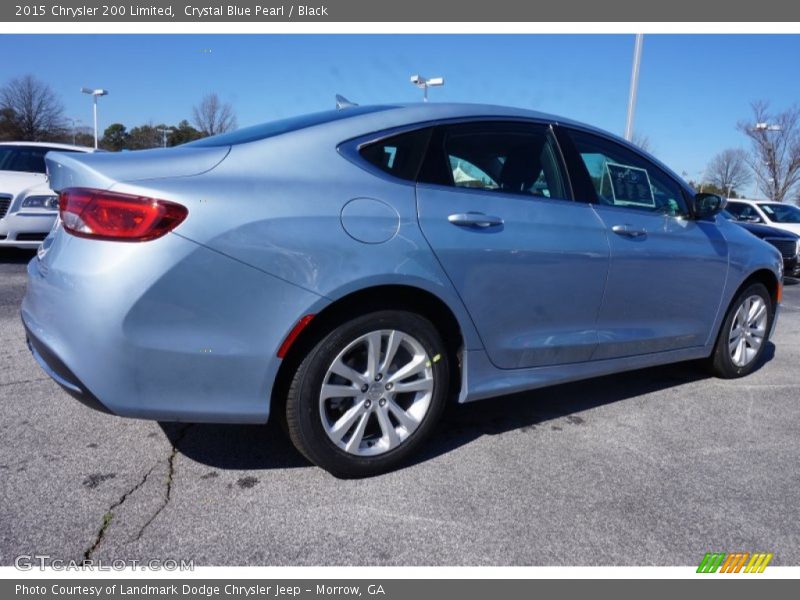Crystal Blue Pearl / Black 2015 Chrysler 200 Limited