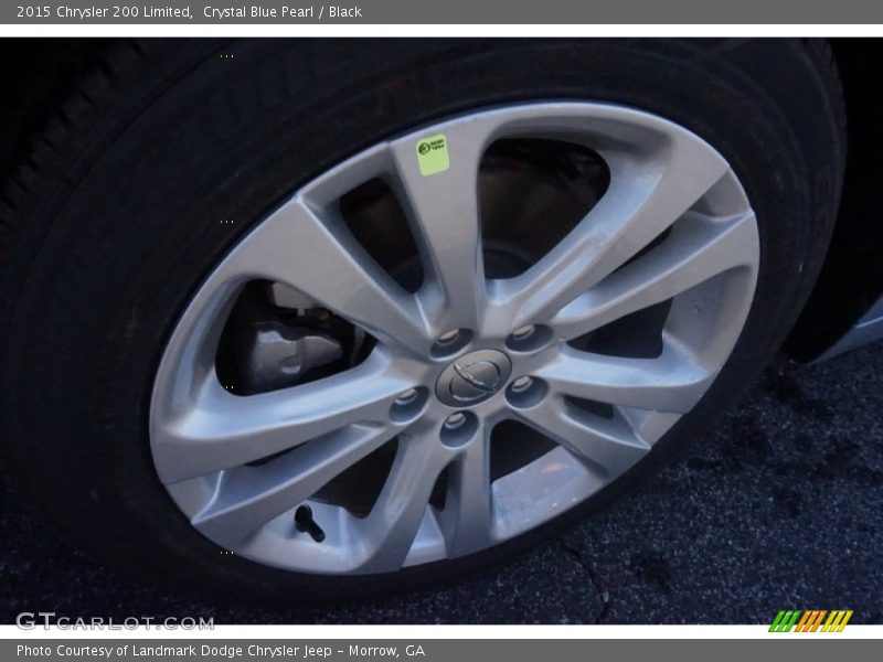 Crystal Blue Pearl / Black 2015 Chrysler 200 Limited