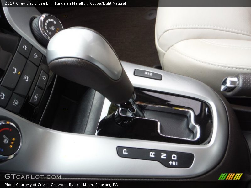 Tungsten Metallic / Cocoa/Light Neutral 2014 Chevrolet Cruze LT