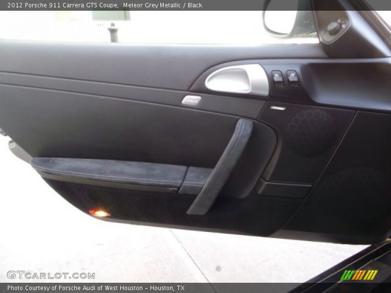 Meteor Grey Metallic / Black 2012 Porsche 911 Carrera GTS Coupe
