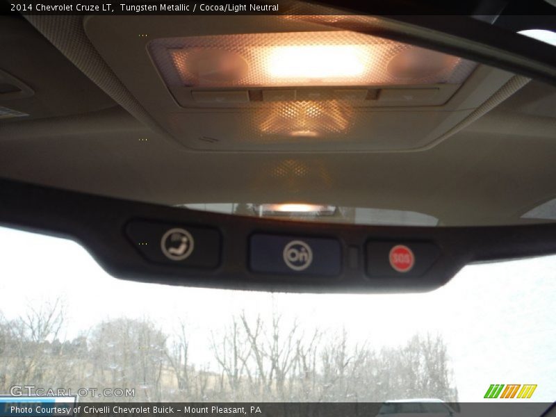 Tungsten Metallic / Cocoa/Light Neutral 2014 Chevrolet Cruze LT