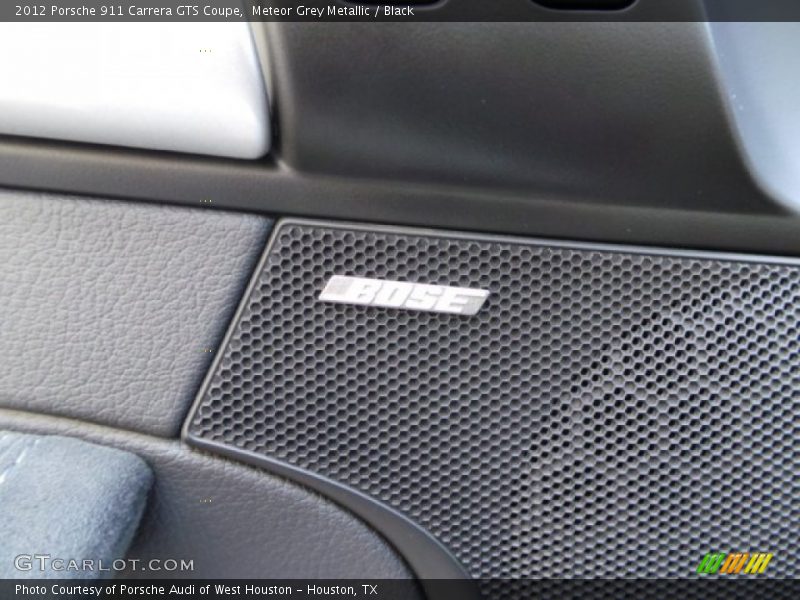 Meteor Grey Metallic / Black 2012 Porsche 911 Carrera GTS Coupe