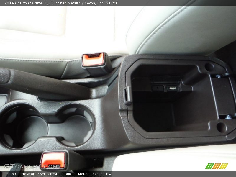 Tungsten Metallic / Cocoa/Light Neutral 2014 Chevrolet Cruze LT