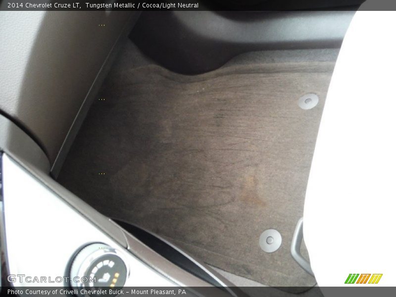 Tungsten Metallic / Cocoa/Light Neutral 2014 Chevrolet Cruze LT