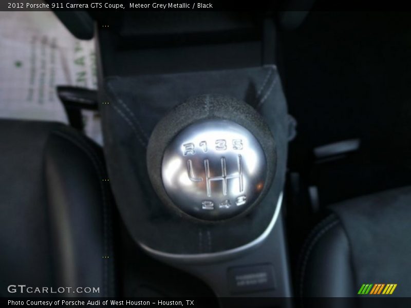 Meteor Grey Metallic / Black 2012 Porsche 911 Carrera GTS Coupe