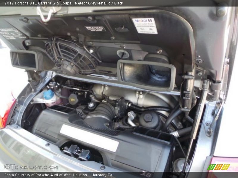 Meteor Grey Metallic / Black 2012 Porsche 911 Carrera GTS Coupe